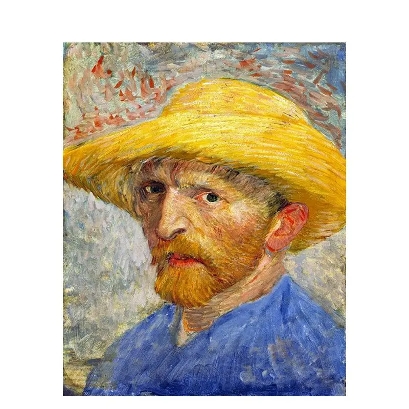 

Van Gogh Oil Painting By Number Portrait Acrylic For Paint Adults DIY Kits HandPainted Drawing Coloring By Number Decor Wall Art