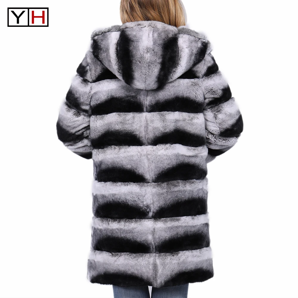 Горячая Распродажа Женская Настоящая Меховая куртка из натуральной Настоящий