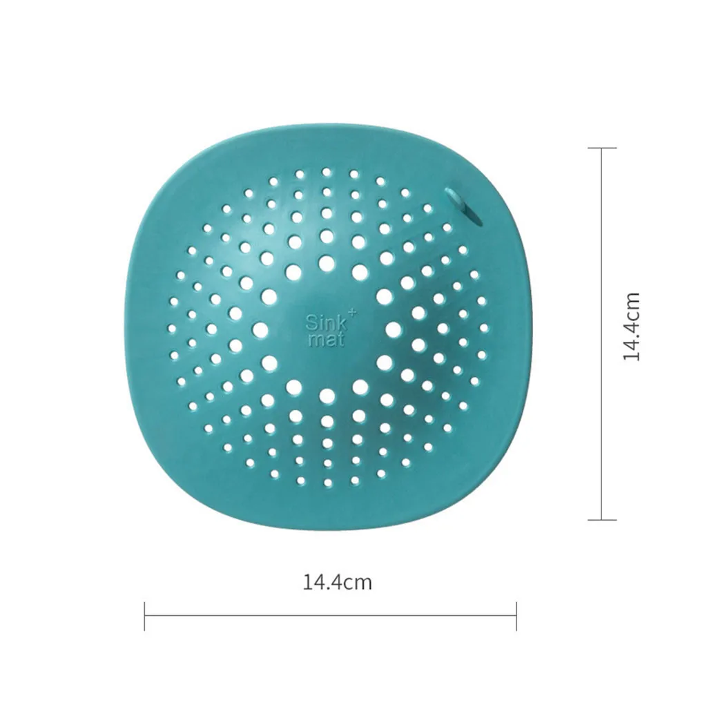 

Bathroom Hair Sewer Filter Sink Strainer Silicone Shower Trap Floor Drains Cover Lid Catcher Net Rubber Sucker For Kitchen #751