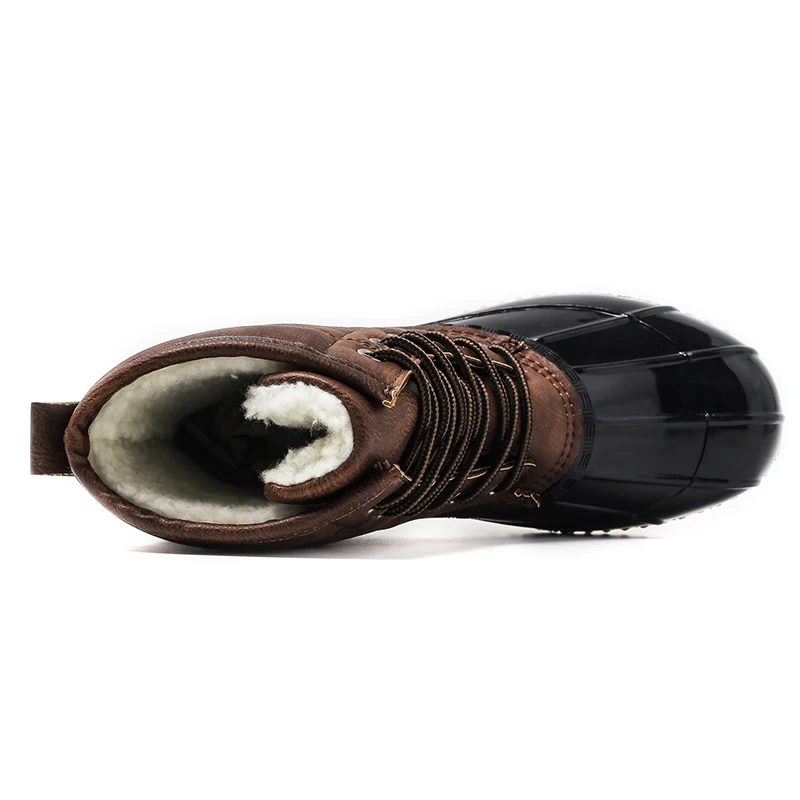 Мужские ботинки sonwy водонепроницаемые мотоциклетные зимние для всех сезонов