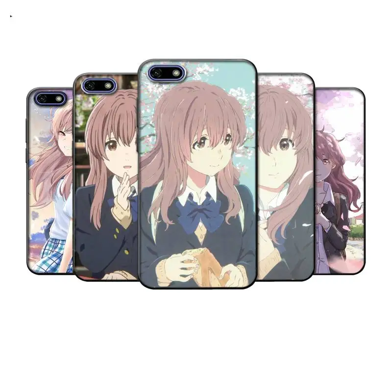 

A Silent Voice Anime Phone Case For Redmi 4X 5plus 6 7 8 9 A Note 9s 4 8 T 9 10 pro Cover Fundas Coque
