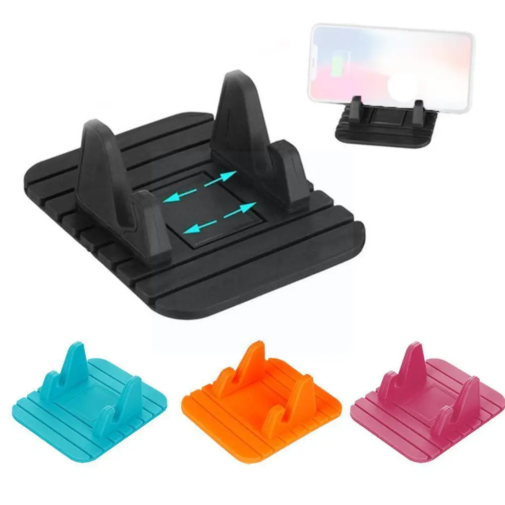 

Universal Silicone Mobile Phone Holder Flat Silicone Lazy Holder Mini Holder O3S7