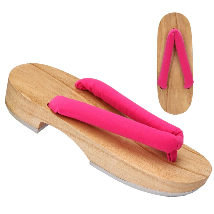 

Anime Cosplay Demon Slayer Kamado Nezuko geta Cosplay shoe women pink sandals A