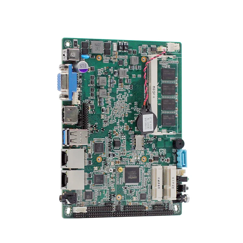 Z-3.5 Встроенная Материнская плата Celeron J1900 встроенная 4G широкая мощность 6 * COM