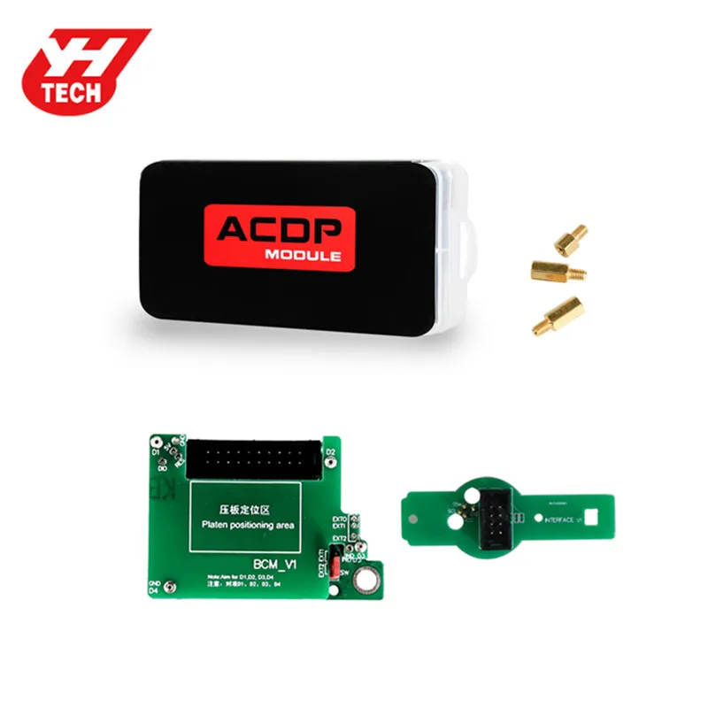 Yanhua Mini ACDP Module10 для авторизации Porsche с адаптерами поддержка Добавить ключ и все