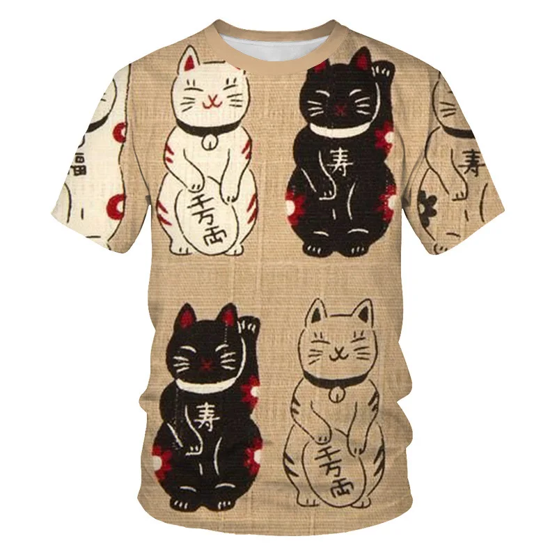 

2021 new animal pattern men's/women's summer sports and leisure quick-drying clothes men's O-neck short-sleeved fashion T-shirt