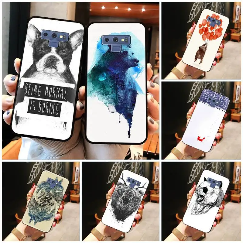 Оптовая продажа чехол-накладка для телефона Samsung Galaxy Note9/SM-N9600 Прямая поставка