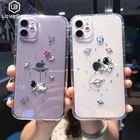 Чехол Lovebay для iPhone 13, 12, 11 Pro Max, XS Max, XR, X, 7, 8 Plus, прозрачный, противоударный