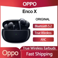 oppo enco x tws bluetooth 5 2 earphone anc wireless charging lhdc gaming headset dynaudio co engineering hifi workout earbuds