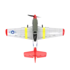 Летательный аппарат для начинающих, дистанционное управление крыльями, P51 Mustang Xpilot Fighter, стабильное искусство