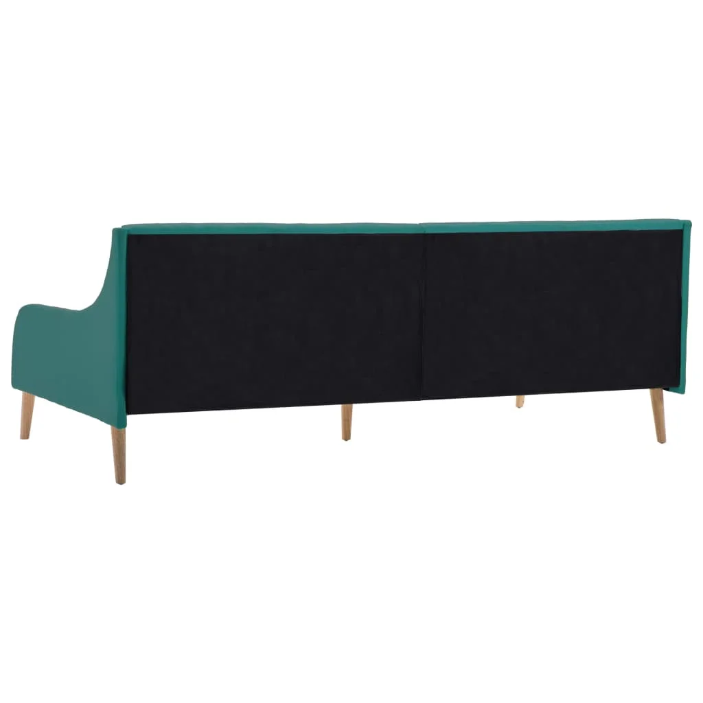 VidaXL Estructura de Sova cama tela verde |