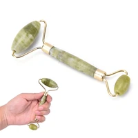 2 styles facial massage roller double heads jade stone face lift hands body skin relaxation slimming beauty health care