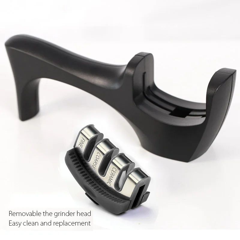 AMINNO Профессиональная точилка для ножей Грубая и точная заточка 3 ступени