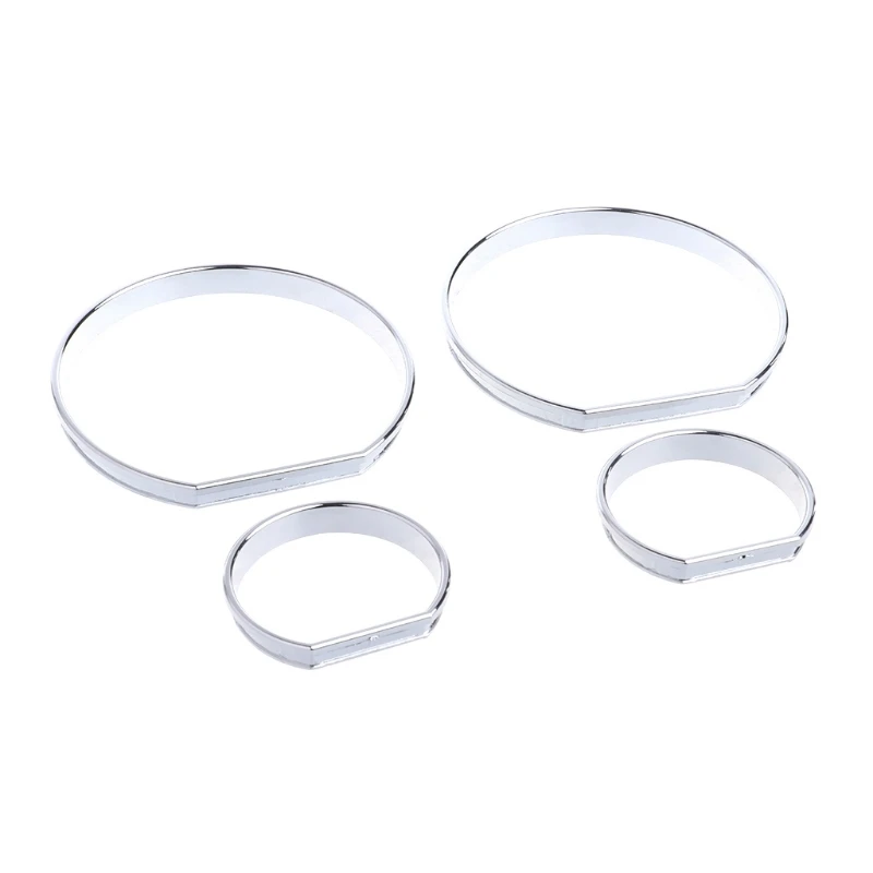 Хромированные Кольца с циферблатом ободок спидометр AC M Tech для BMW E46 M3|Лепнина