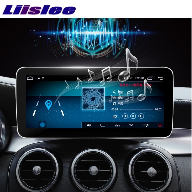 Автомобильный мультимедийный плеер Liandlee NAVI CarPlay для Mercedes Benz MB GLC 2015 2016 2017 2018 NTG