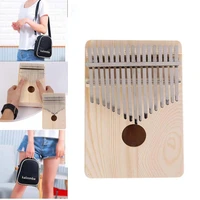 diy kalimba 1017 key thumb piano childrens hand assembled wooden calimba musical instrument
