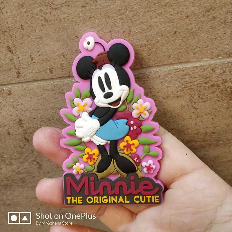 Магнитные Стикеры для холодильника с изображением Микки и Минни Маус Гуфи