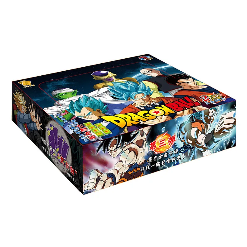 Tarjetas de Dragon Ball para colecci&oacute;n, colecci&oacute;n de cartas Flash 3D, Son Goku, Vegeta IV, juego de cartas, novedad de 2021-2