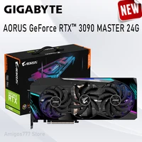 gddr6x gigabyte aorus geforce rtx 3090 master 24g graphics card rtx 3090 mining card pc 3090 mining video card gddr6x new rgb