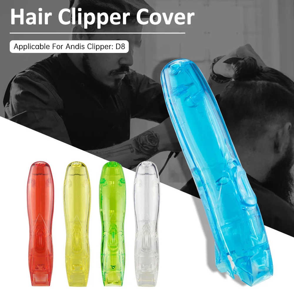 

Professional Barbershop Transparent Clipper Limit Cover Electric Trimmer Cutter Cover Barber Accessories Suitable For Andis D8