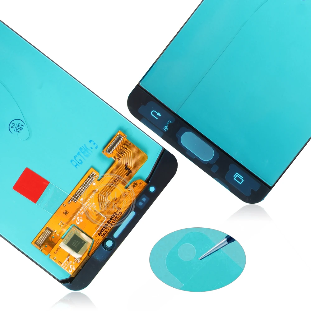 Оригинальный ЖК-дисплей 5 7 &quotAMOLED для SAMSUNG Galaxy C7 C7000 сенсорный экран дигитайзер