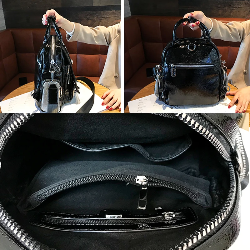 

Backpack Rivet Animal Prints Women's Backpack Designer Brand Designer