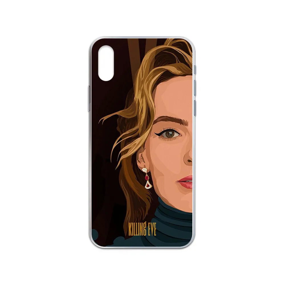 Killing Eve TV series 3D hoesjes Прозрачный чехол для телефона iphone 4 4S 5 5C 5S 6 6S PLUS 7 8 X XR XS 11 PRO SE 2020