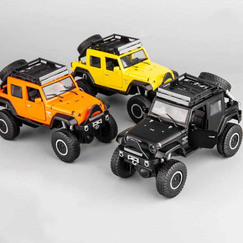 Новинка распродажа модель внедорожника 1:32 Rubicon из сплава игрушечного автомобиля