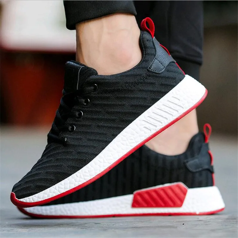 Новинка 2018 мужская повседневная обувь Мужская модная мужские кроссовки Прямая