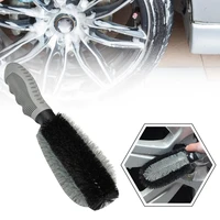 1pcs vehicle wheel brush washing car tire rim cleaning handle brush tool for car truck motorcycle bicycle auto car brush tool