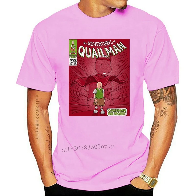 

New Men tshirt Quailman No More Printed T-Shirt tees top