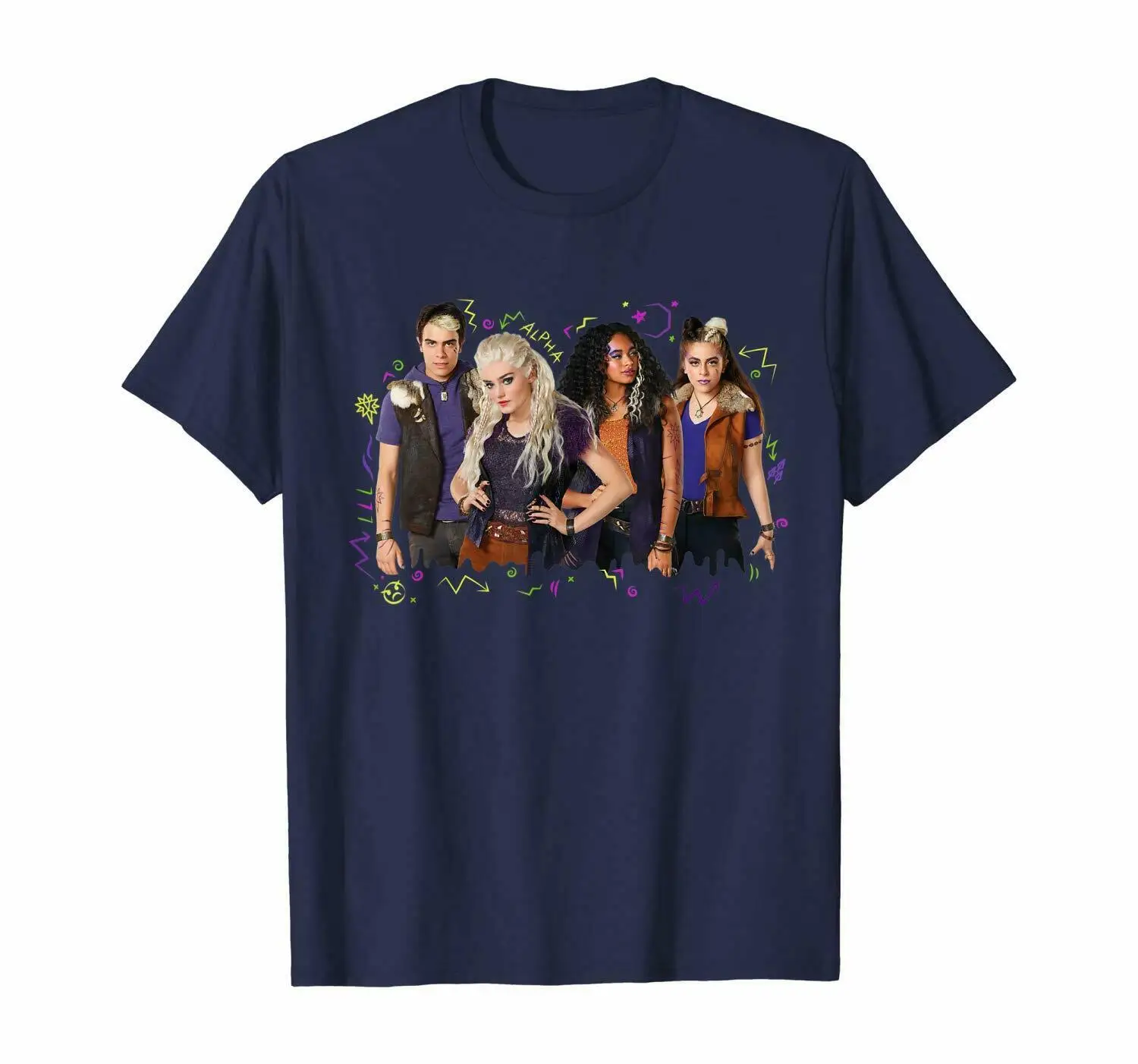 

Channel Zombies 2 Addison And Werewolves Tshirt