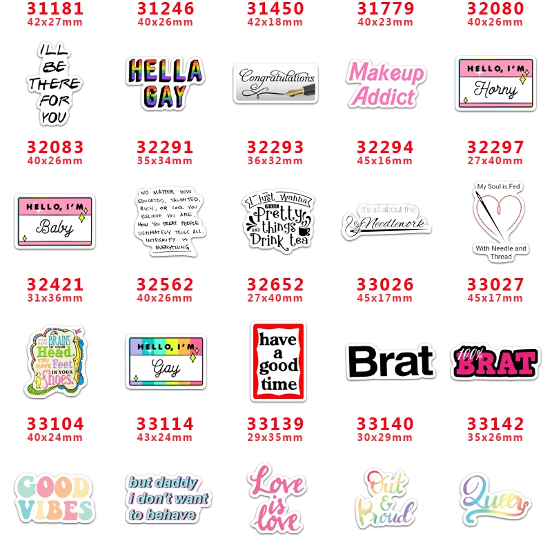 2020 Новое поступление Бесплатная Доставка 30 шт./упак. печатных плоский полимер