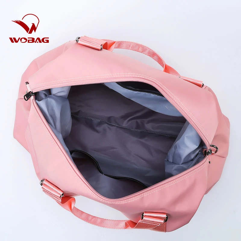 Wobag модная розовая спортивная женская сумка для занятий йогой, тренировочная сумка для отдыха на открытом воздухе, повседневная дорожная сумка