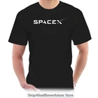 Футболка, новый дизайн, футболка с логотипом SPACEX SPACE X, размеры от S до 5XL, 4166 Вт