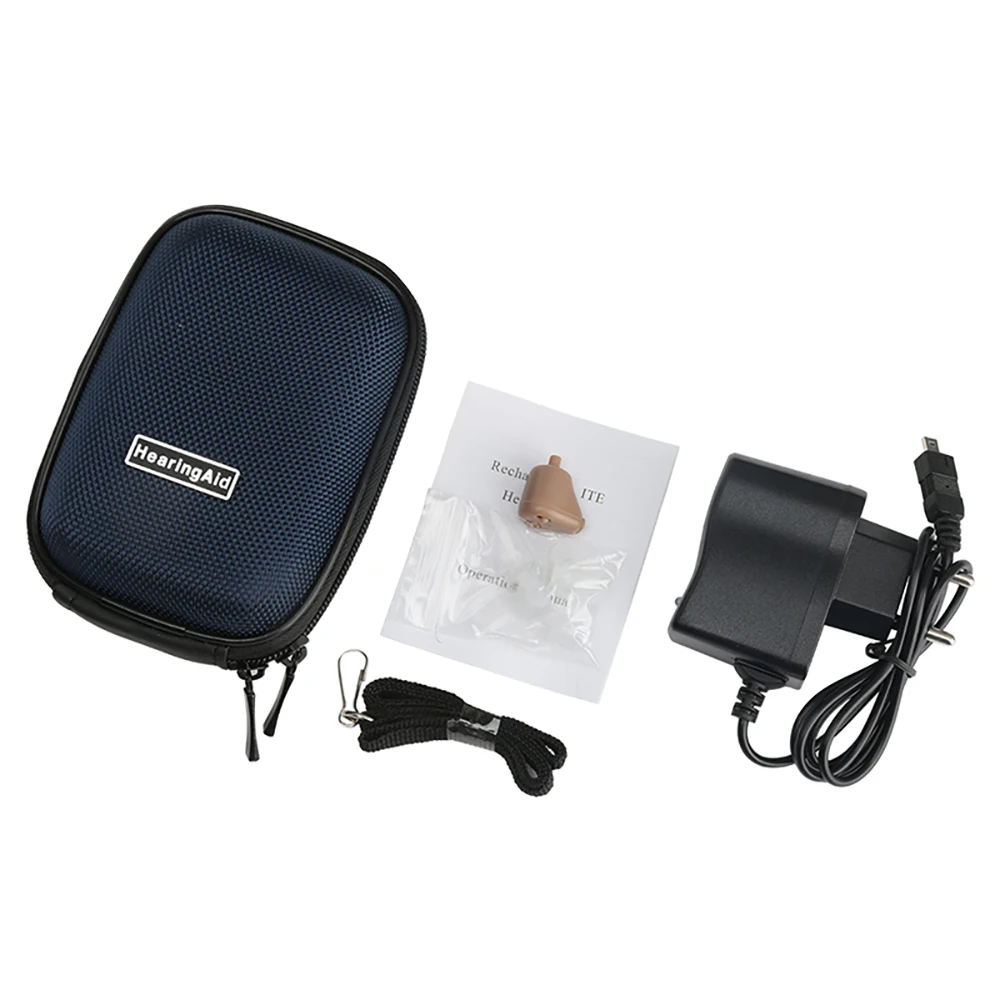 

K-88 Hearing Aids Rechargeable Mini Hearing Aid Sound Amplifier Invisible Hear Clear For The Elderly Deaf Ear Care Tools