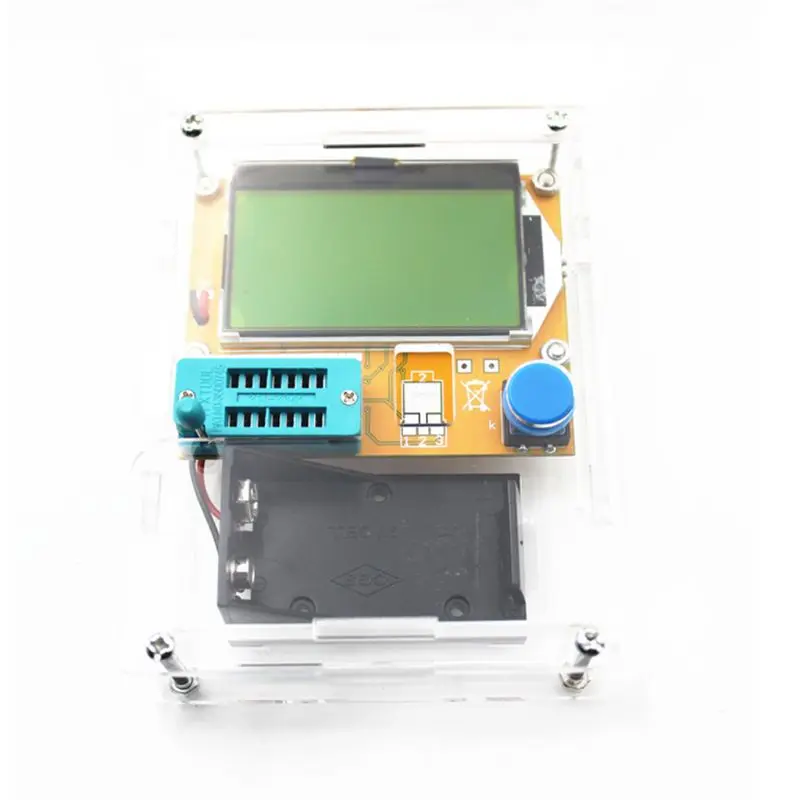 Тестер транзисторов Mega328 диодный конденсатор ESR T4 емкость диода Триод MOS/PNP/NPN LCR