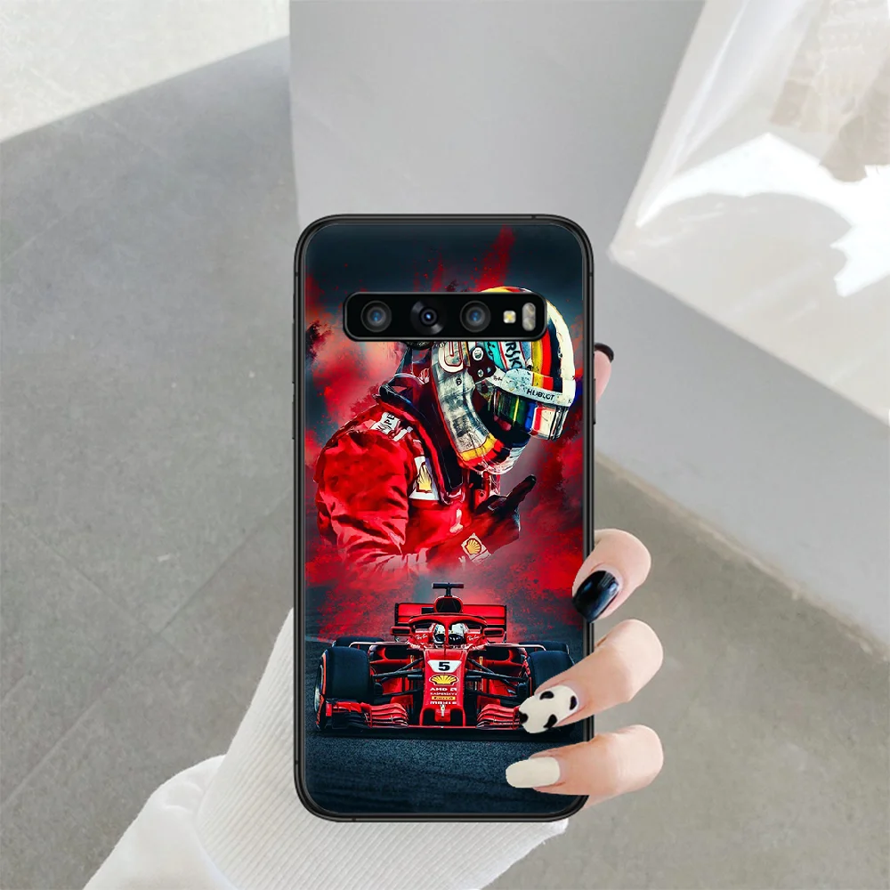 

Michael Schumacher F1 Racing car Phone Case For Samsung Galaxy Note S 8 9 10 20 Plus E Lite Uitra black Etui Trend Back Painting