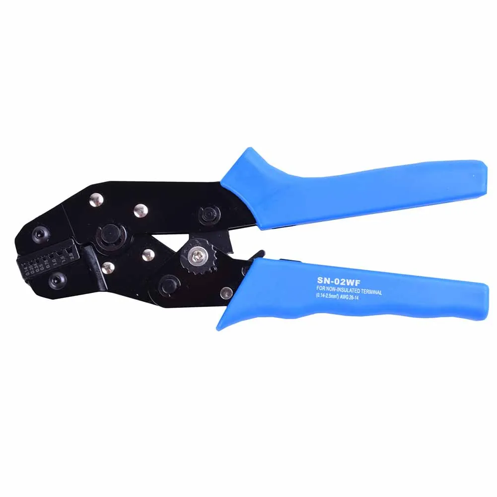 

Crimping Pliers Needle-shaped Pressing Terminal Hand Tools Vise 0.14-2.5 (mm) Wire Stripper Cutters
