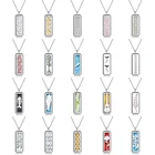 Изящный длинный духи медальон кулон эфирное масло диффузор ожерелье из нержавеющей стали магнитный Ароматерапевтический диффузор женщин ювелирные изделия