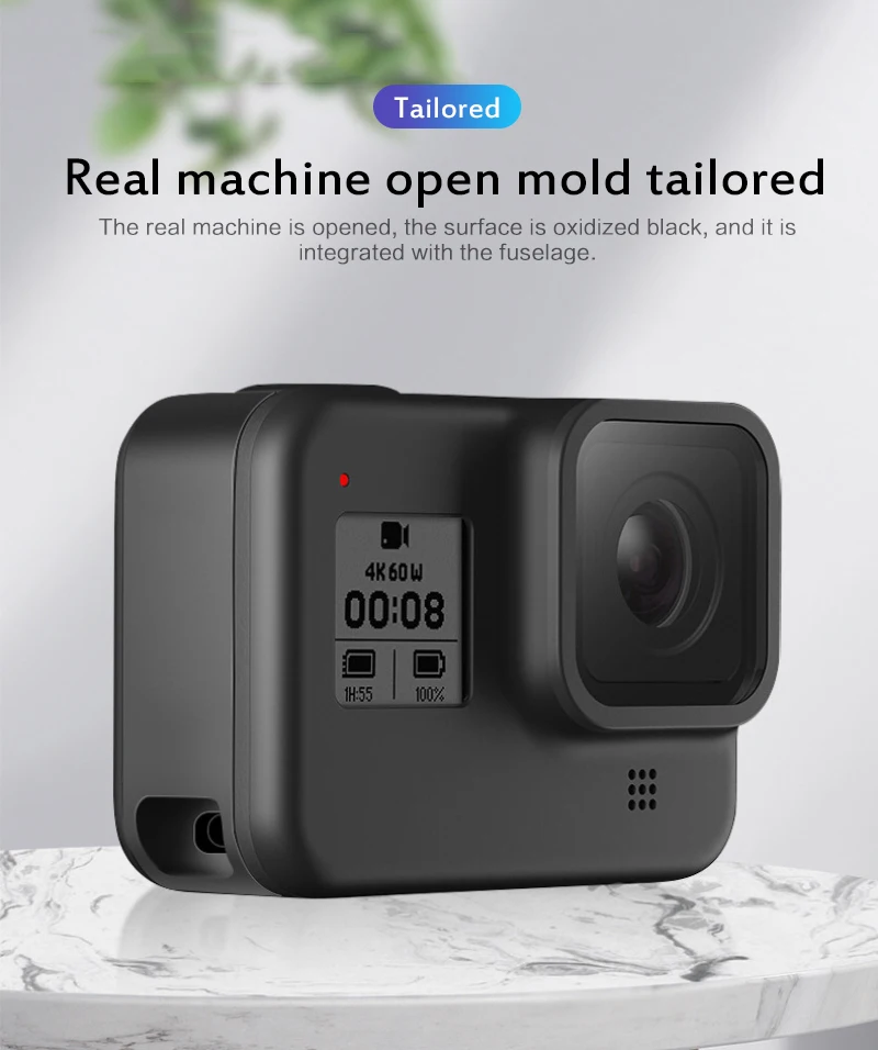 1 шт. перезаряжаемая боковая Защитная крышка батареи для спортивной камеры GoPro Hero