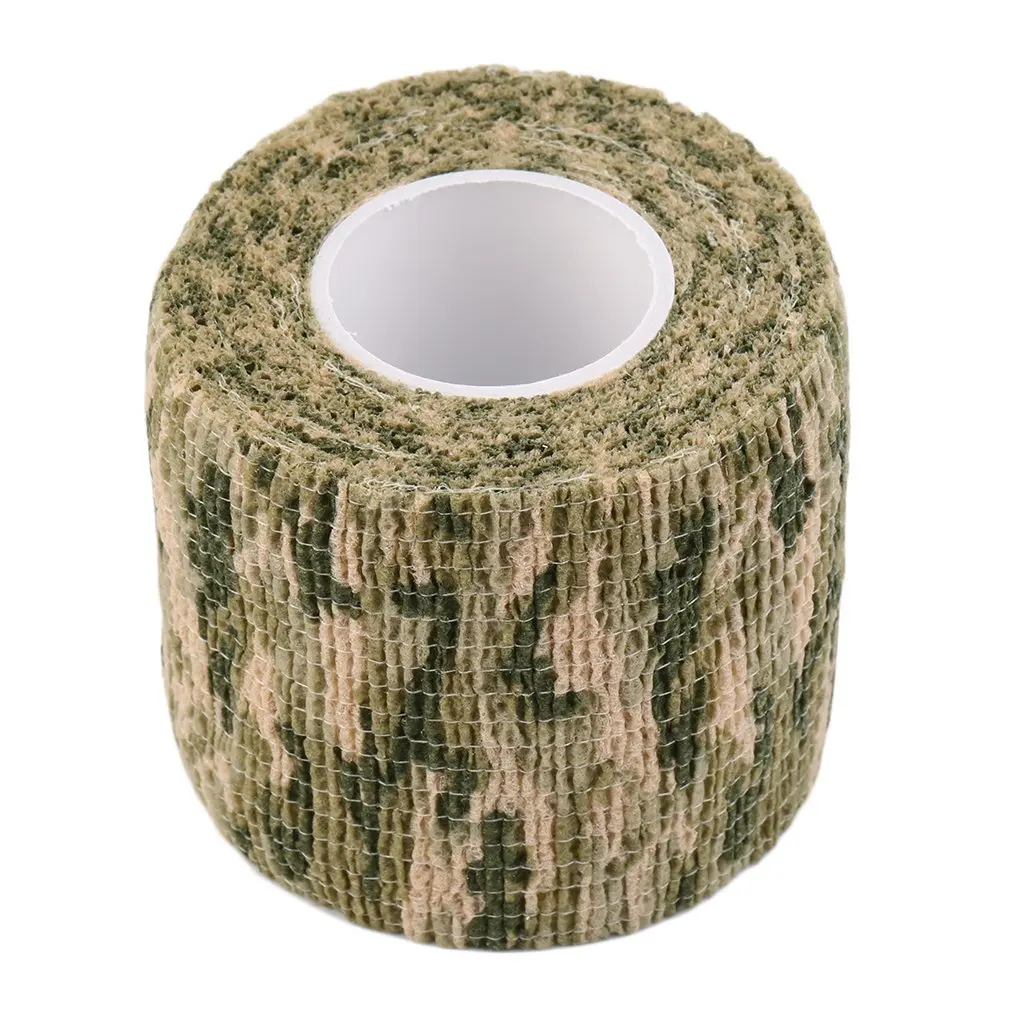 

Durable Roll Men Army Adhesive Camouflage Tape Stealth Wrap Outdoor Hiking Camping Hunting Shooting Tool Hunting Stealth Wrap