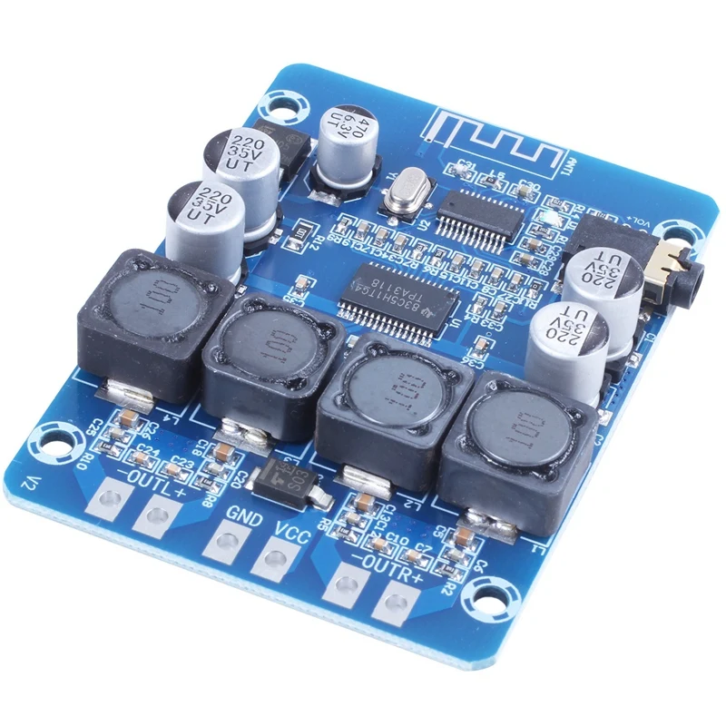 Tpa3118 2X30W 8 26V Dc стерео аудио Bluetooth цифровой усилитель мощности плата для Diy игрушки