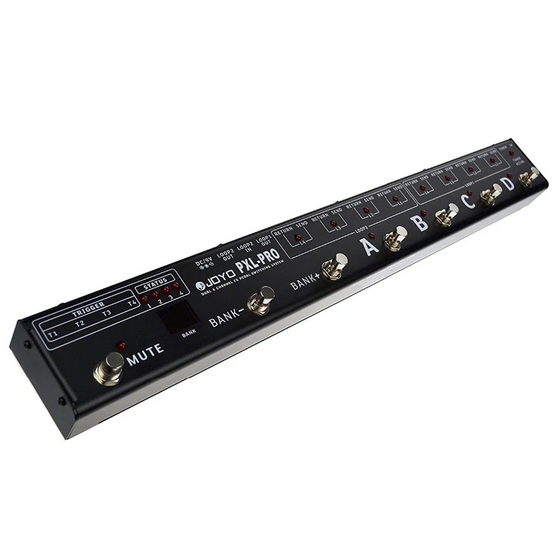 JOYO PXL PRO 8 канал цикла два независимых 4 канальный педаль переключение контроллера