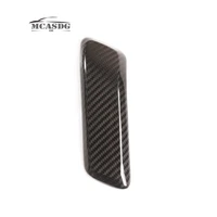 1pc real dry carbon fiber door handle cover trim fit for land rover defender 90