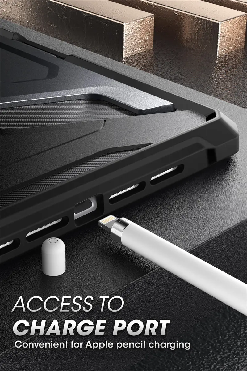 SUPCASE для iPad 10,2 чехол(), для iPad Air 3 Чехол 10," UB тонкий резиновый чехол со встроенным Apple Pencil Holder& kickstand
