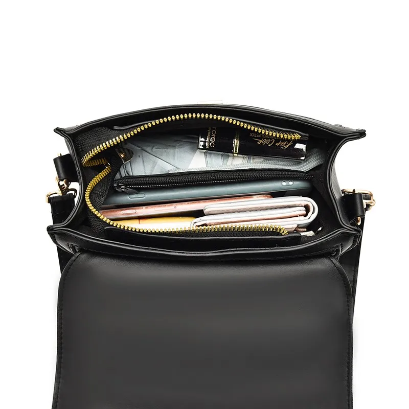 

2021 New Fashion All-match Color Contrast Handbag Ladies Shoulder Diagonal Small Square Bag Purses and Handbags Luxury Designer