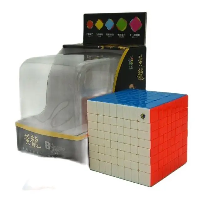 Оригинальный Yuxin Huanglong 8x8x8 Magic Speed Cube Professional Challenge 8-слойная игра-головоломка Magico Cubo 8x8 Детский подарок Игрушки игры (art.: 3920d30f484cb) - 3920d30f484cb