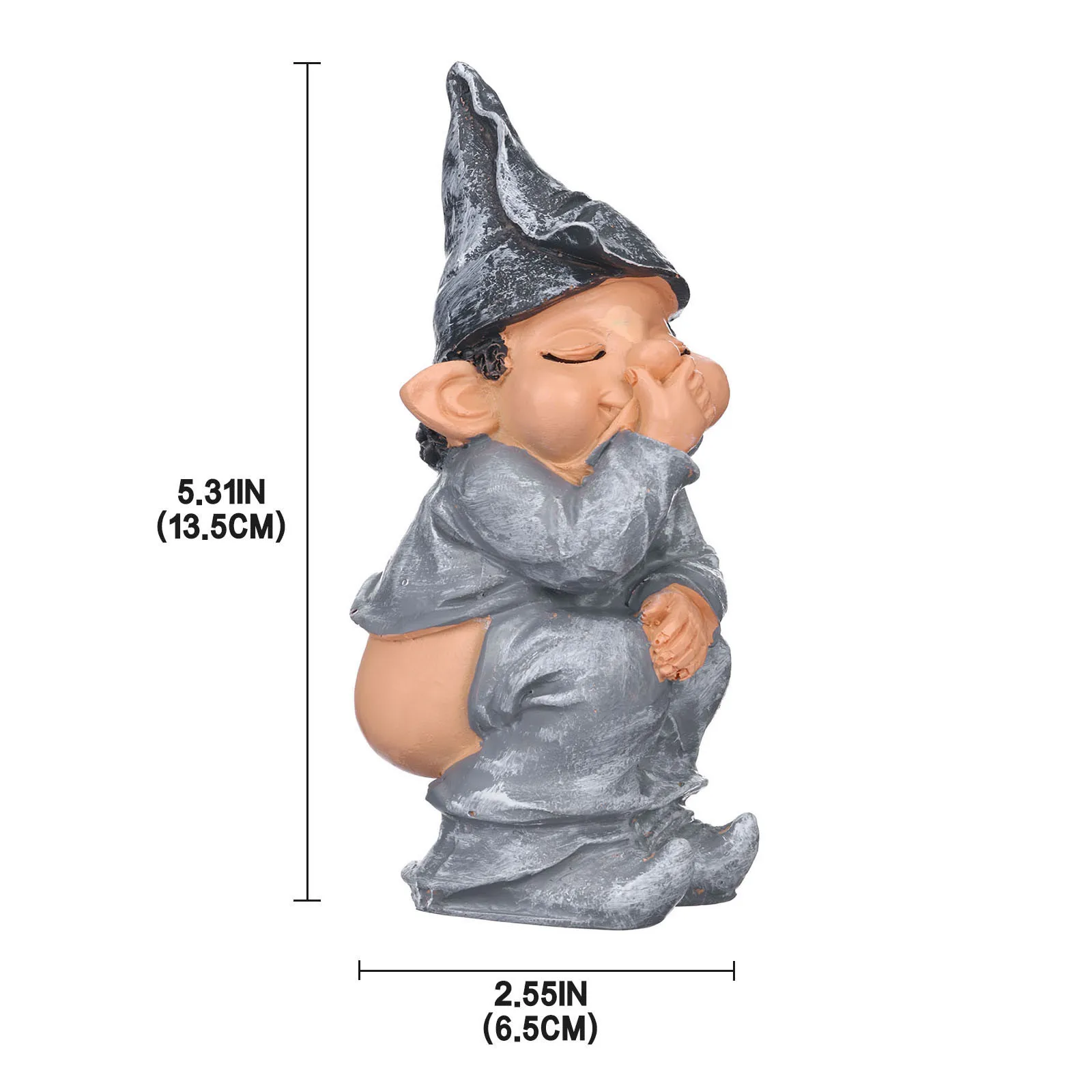 Творческий зомби-гном садовые статуи уличное Садоводство украшения гномов двор