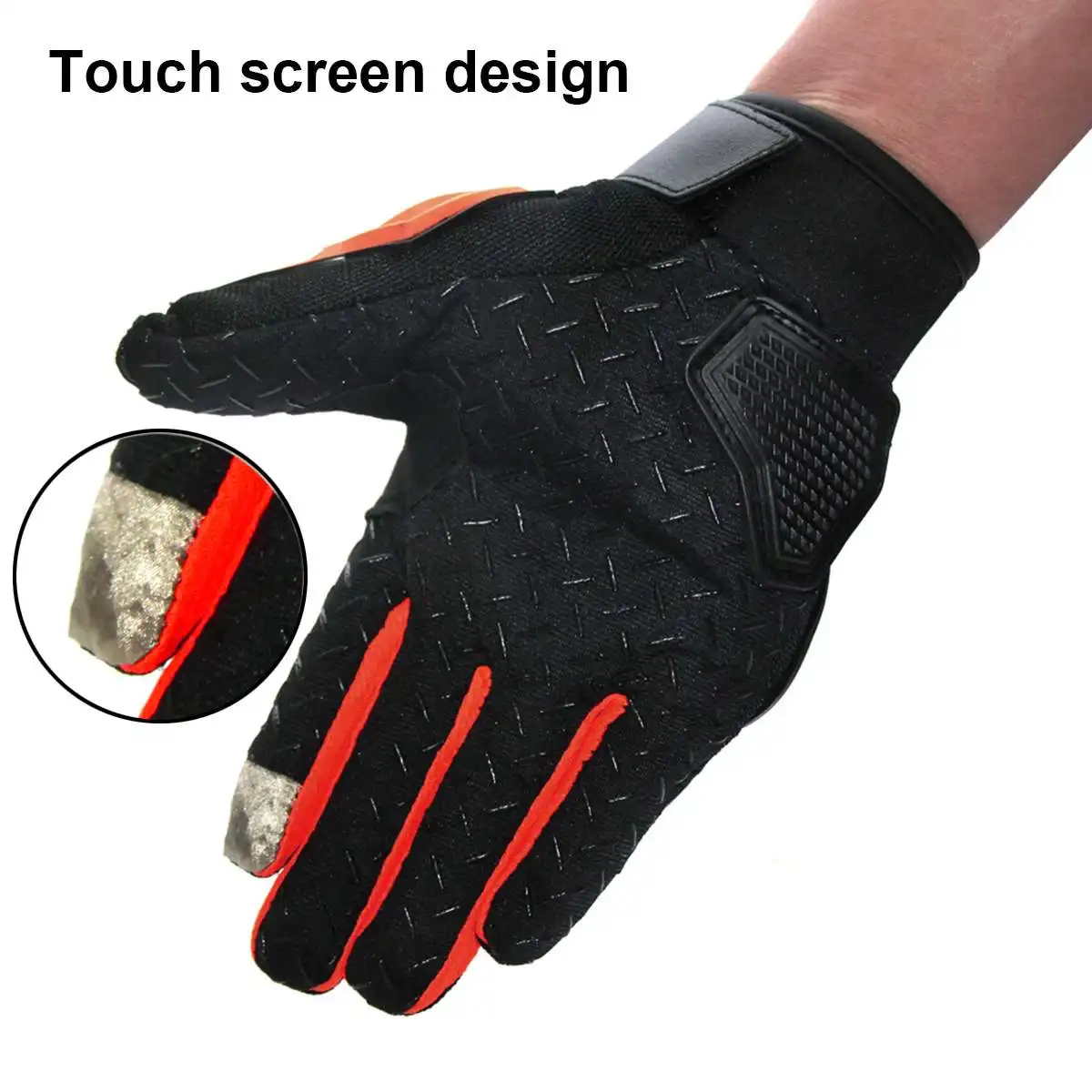 

Motorcycle Screen Touch Gloves Full Finger Outdoor Sports Riding Motorbike Gloves Scooter Racing Cycling Gloves Hand Protector